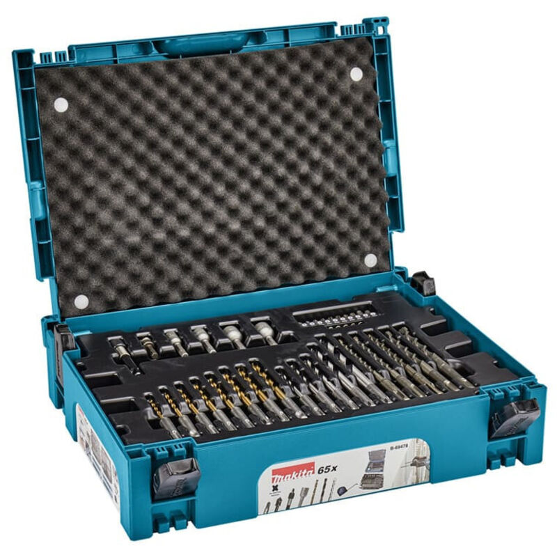 Coffret Accessoires Makita B-69478 – 65 Pièces pour Perçage et Vissage - vue 2