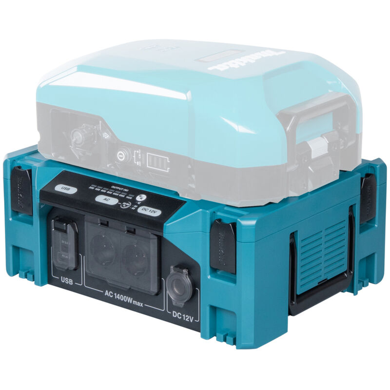 Makita Accessori - Convertitore di tensione CC/CA, per alimentatori esterni BAC01