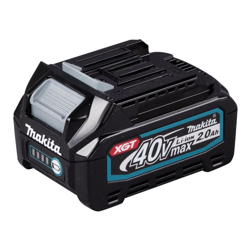 Batterie pour outil sans fil 40V Li-Ion xgt 2,0 Ah avec indicateur de charge Makita BL4020