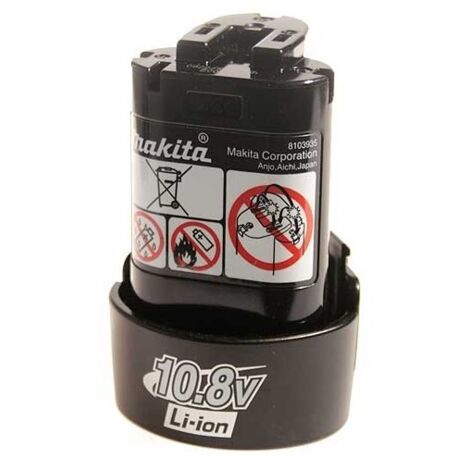 Makita Batterie Lithium 10.8V 1.3 Ah Clair