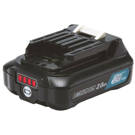 Makita - Batterie pour outil sans fil 12V Li-Ion 2.0 Ah avec indicateur de charge - BL1021B