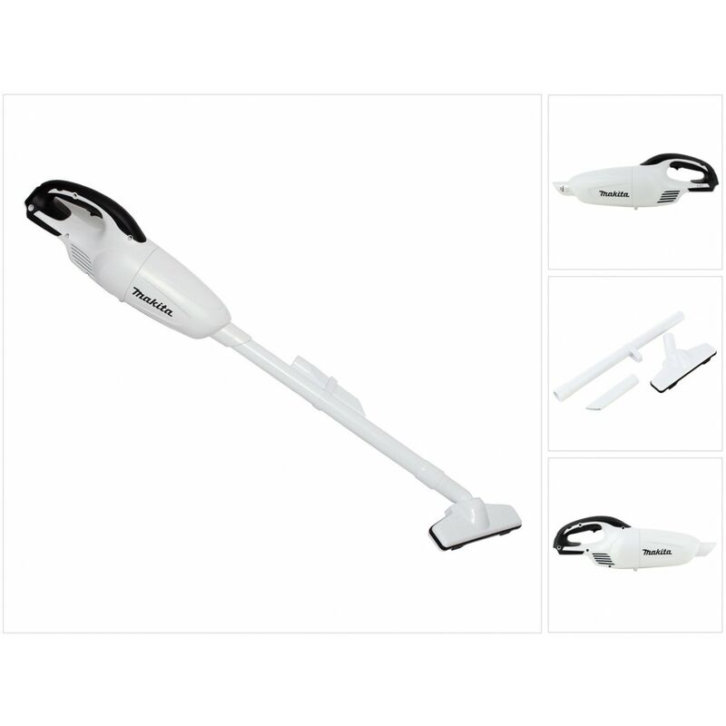 Bcl 180 zw Aspirateur sans fil 18 v Li-Ion, blanc, solo - Appareil uniquement - Makita
