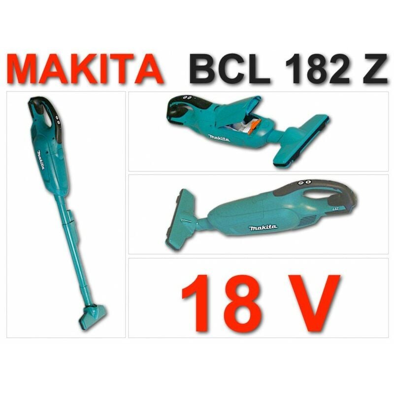 Bcl 182 z 18V Li-ion Aspirateur à batterie vert Solo - seulement l'appareil sans accessoires, sans batterie & chargeur - Makita