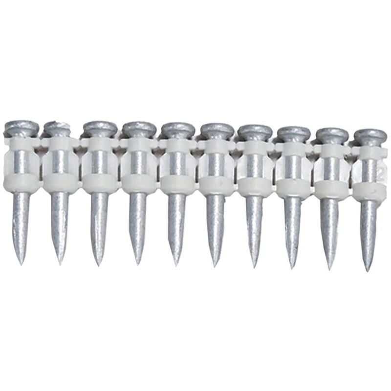 Image of Betonnägel 3,1 x 27 mm, 1.000 Stk. mit Gaskartusche Beton • 3,1 x 27 mm • 1.000 Stk. - Makita