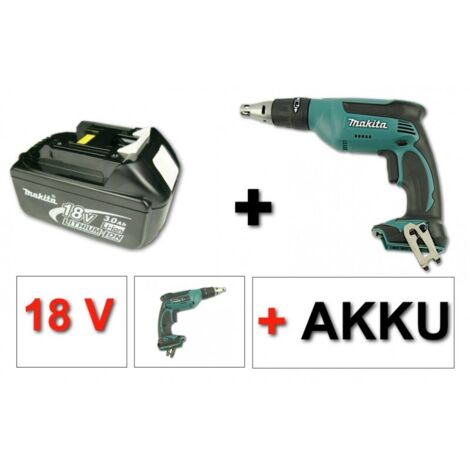 Makita BFS 451 Avvitatore per cartongesso 18V + 1x Batteria BL1830 B