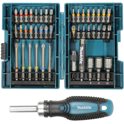 Makita Bit-Set m. Ratschengriff 44tlg - E-25096