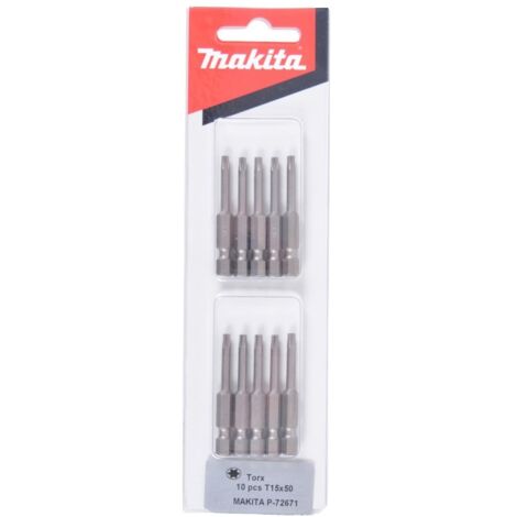 Makita Bit T15x50 mm 10 St. - P-72671