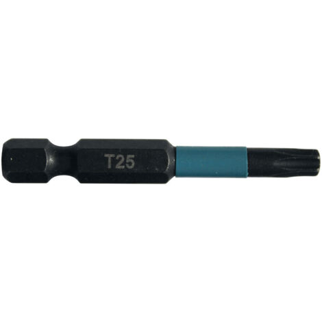 Makita Bit T25 Impact Black 2 Stück 50 mm 1/4 Zoll Sechskantaufnahme B-63797