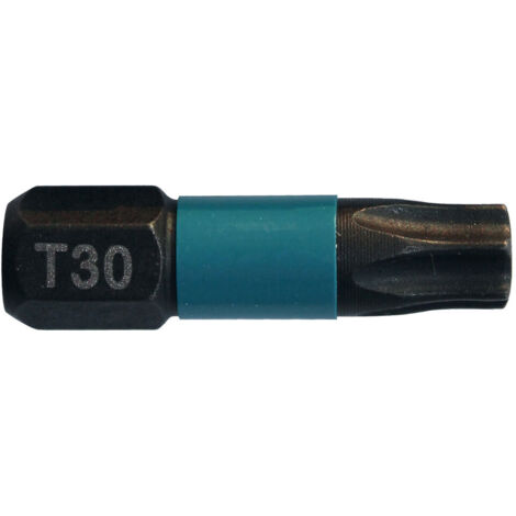Makita Bit T30 25 mm Schrauben Befestigen 2 Stück Impact Black B-63694