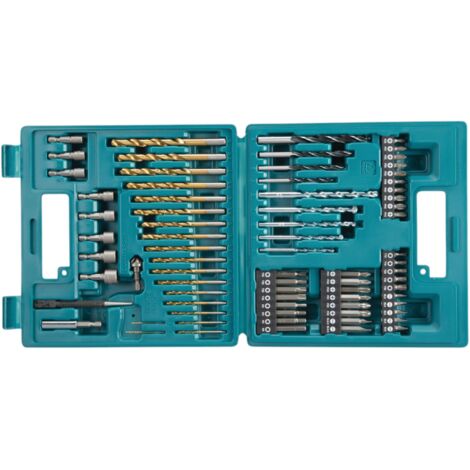 Makita Bit und Bohrer Set 75 tlg. ( B-49373 ) Phillips / Pozidriv / Torx / Hex / Schlitz