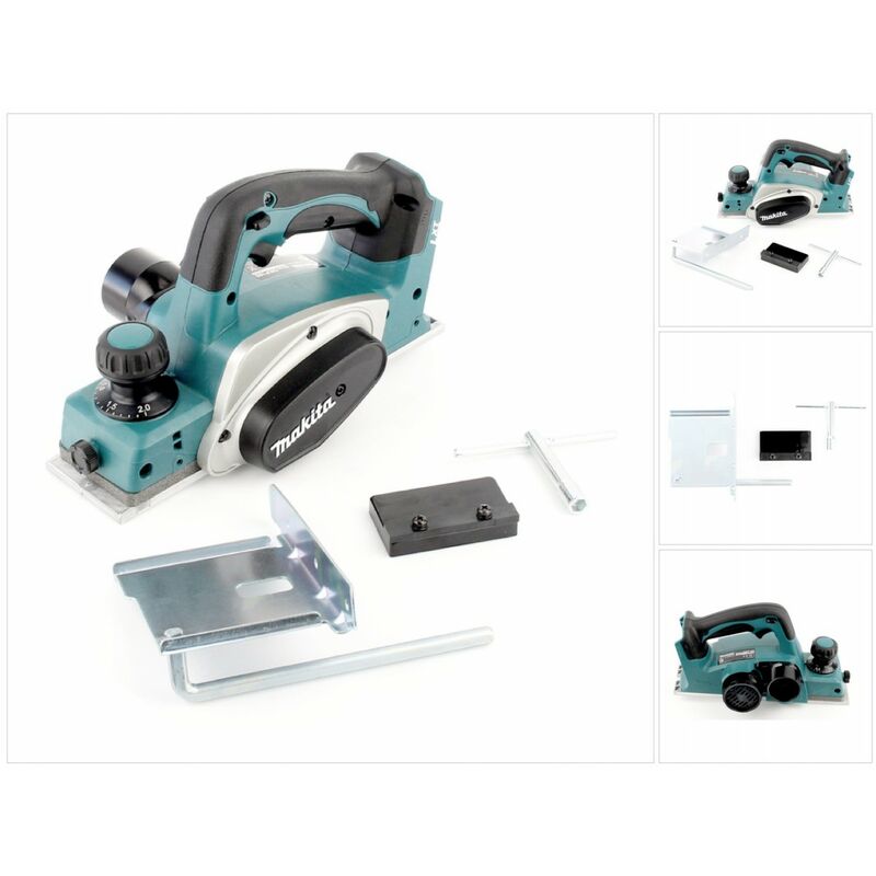 Bkp 180 18V Li-ion Rabot sans fil solo - Produit seul - sans accessoires, sans batterie, sans chargeur, sans coffret - Makita