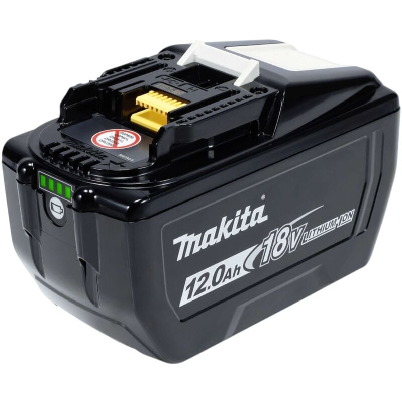 Image of Makita BL 18120 Akku 18 V 12,0 Ah / 12000 mAh Li-Ion LXT ( 1915J2-8 ) mit Ladestandanzeige