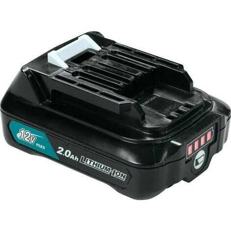 Makita BL1021B 12v CXT Lithium Ion Slide Type 2.0ah Battery + Fuel Gauge BL1021