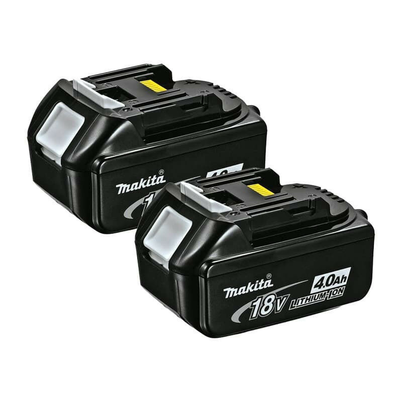 Lot de 2 batteries 18V Li Ion LXT 4 0 Ah pour outil sans fil MAKITA 197273 5