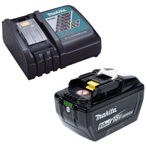 Makita BL1890 18V 9.0Ah LXT Star Lithium Battery + DC18RC Fast Charger Genuine