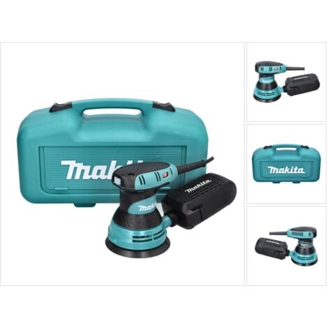 Makita BO 5031 K Lijadora orbital 300W / 125 mm en maletín de transporte