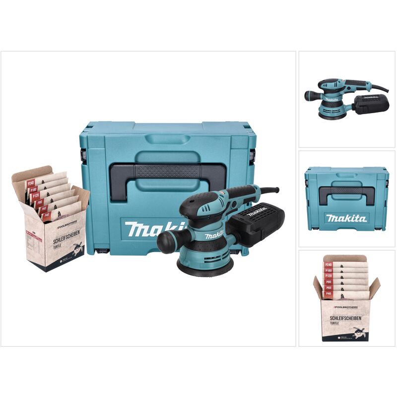 Ponceuse Excentrique MAKITA BO5041J – 300W, Ø125 mm, Variateur 4000-12000 tr/min - vue 5