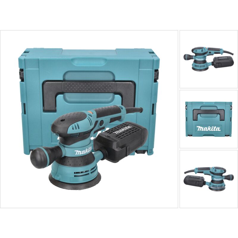 Makita - bo 5041 j Ponceuse excentrique 300 watts 125 mm + Makpac