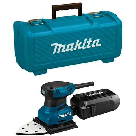 Makita BO4565K lijadora portátil Lijadora orbital 14000 OPM Negro, Turquesa 200 W
