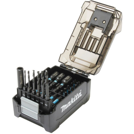 Makita Bohrer-/Bit-Set 31-tlg. Impact Black E-22866