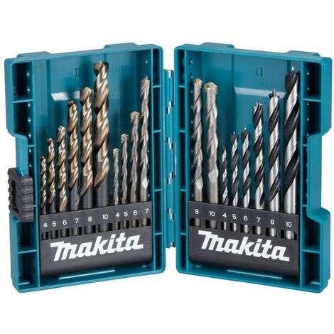 Makita Bohrer Set 18 Stk. 4-10 mm (B-49432)