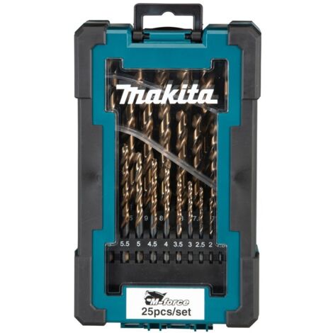 Makita Bohrer-Set M-Force 25-tlg., Metall
