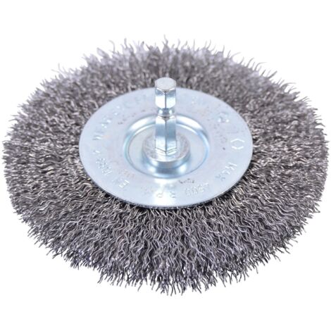 Makita brosse ronde 100mm acier