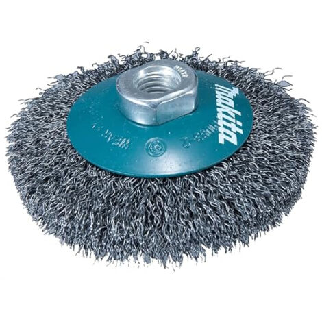 Makita Brosse ronde ondulée 115xM14 INOX - D-77512
