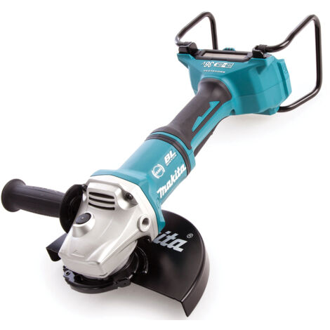 Makita Brushless 230mm Angle Grinder 36V Needs 2 x18V Bare Unit DGA900Z
