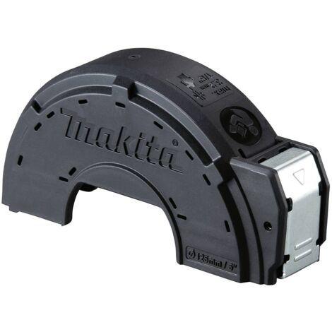 Makita – Capot de protection 125 mm 1997105 – Accessoire meuleuse – Pour ponçage précis – Diamètre 125 mm pour coupe nette