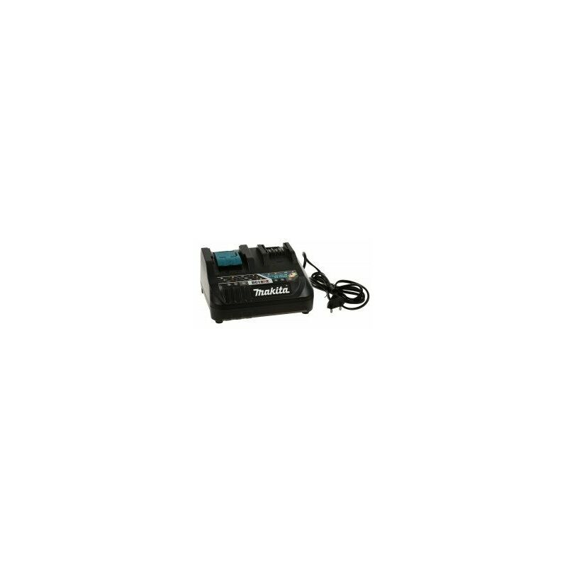

Makita Cargador doble DC18RE, 198720-9 para baterías CXT 10,8 / 12V y baterías LXT 14,4V / 18V Original