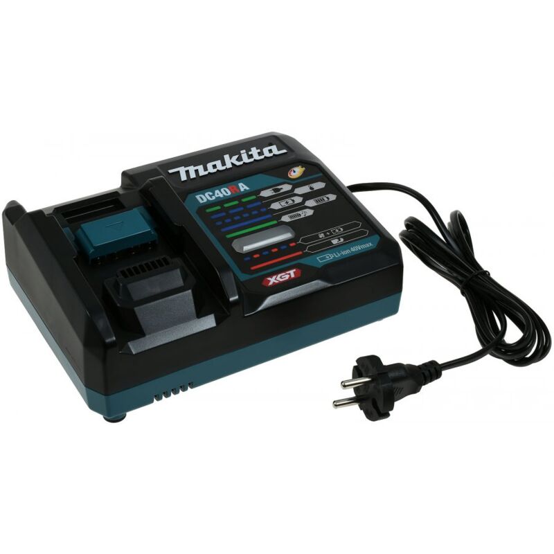 

Makita Cargador rápido DC40RA, 191E08-6 para baterías XGT Li-ion de 40V máx._v990