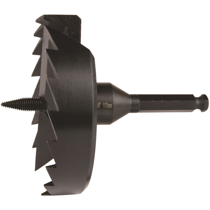 Makita carotatrice autoavvolgente per legno 117 mm legno - 57 x 127 mm