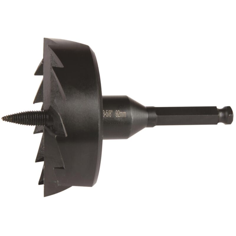 Makita carotatrice autoavvolgente per legno 92 mm legno - 92 x 127 mm