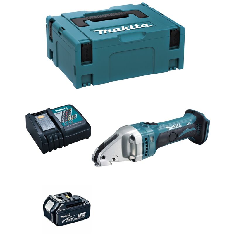 Makita - Cesoia DJS161RTJ1 (1 x 5,0 Ah + DC18RC + makpac 2)