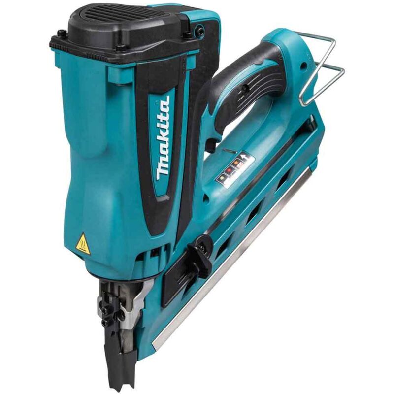Chiodatrice autonoma a gas 7,2 v agli ioni di litio 1 Ah Makita 2 batterie, caricabatterie, valigetta - GN900SE