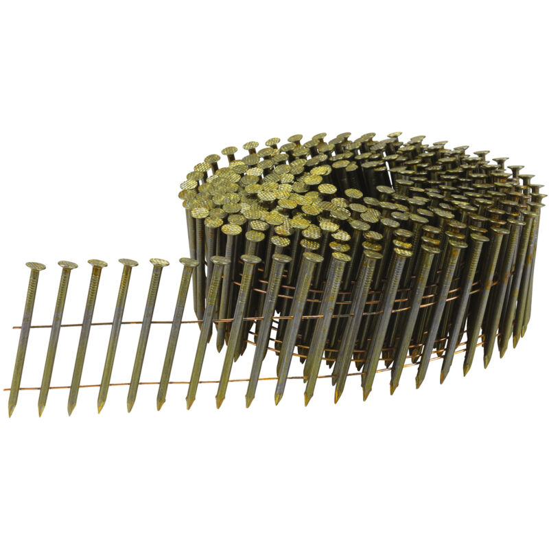 Chiodi a bobina 2,1 x 38 mm, 18.000 pz. codolo a vite - vuoto/laccato protettivo - 2,1 x 38 mm - 18.000 pz. - Makita