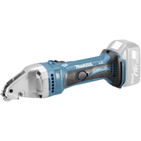 Makita – Cisaille à tôle sans fil DJS161Z – Capacité de coupe 2,5 mm aluminium – 1,6 mm acier – 4300 courses/min – 18V pour professionnels
