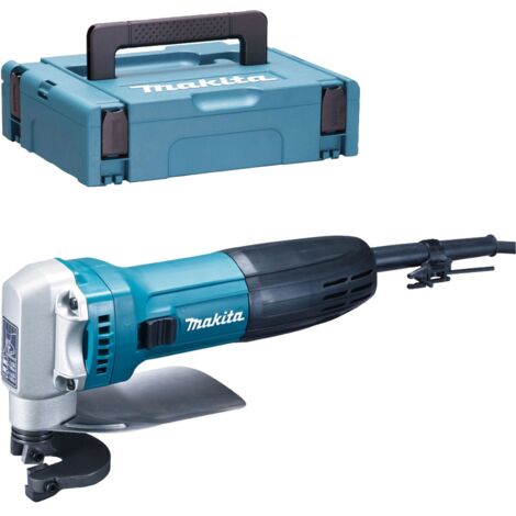 Makita – Cisaille électroportative 380W pour acier jusqu'à 1,6mm – Lames réversibles – Ergonomie Soft Grip – JS1602J