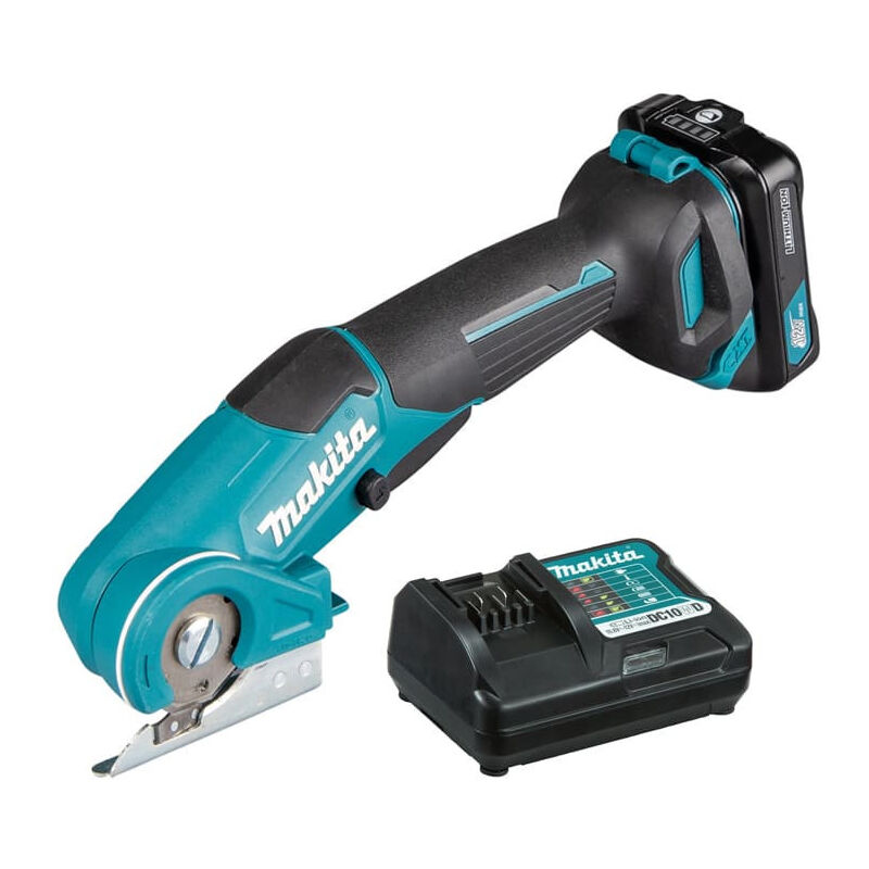 Découpeur universel 12 v cxt Makita avec 1 batterie 12V 2.Ah + chargeur - CP100DWA