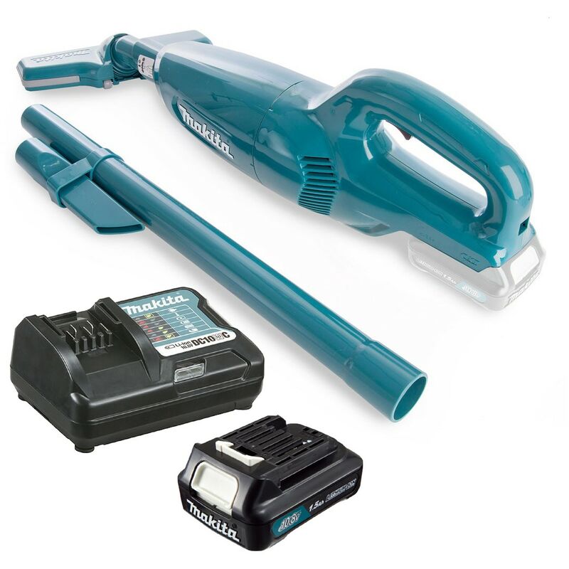 CL106FDZ 10.8V / 12V Max cxt Lithium Ion Vacuum Cleaner Blue + Battery - Makita