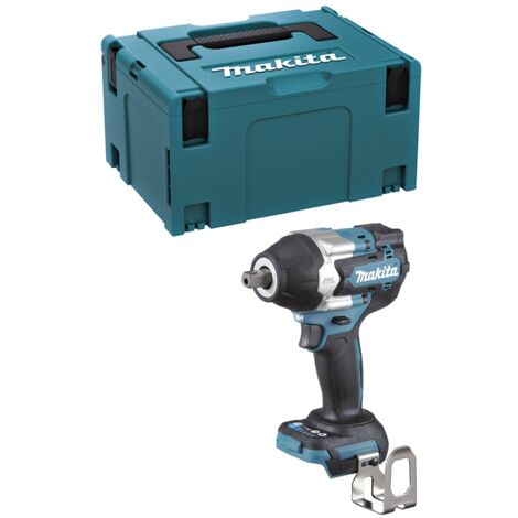 Makita – Clé à chocs 700Nm 18V – Moteur Brushless – Technologie XPT pour protection contre l'eau – DTW701ZJ