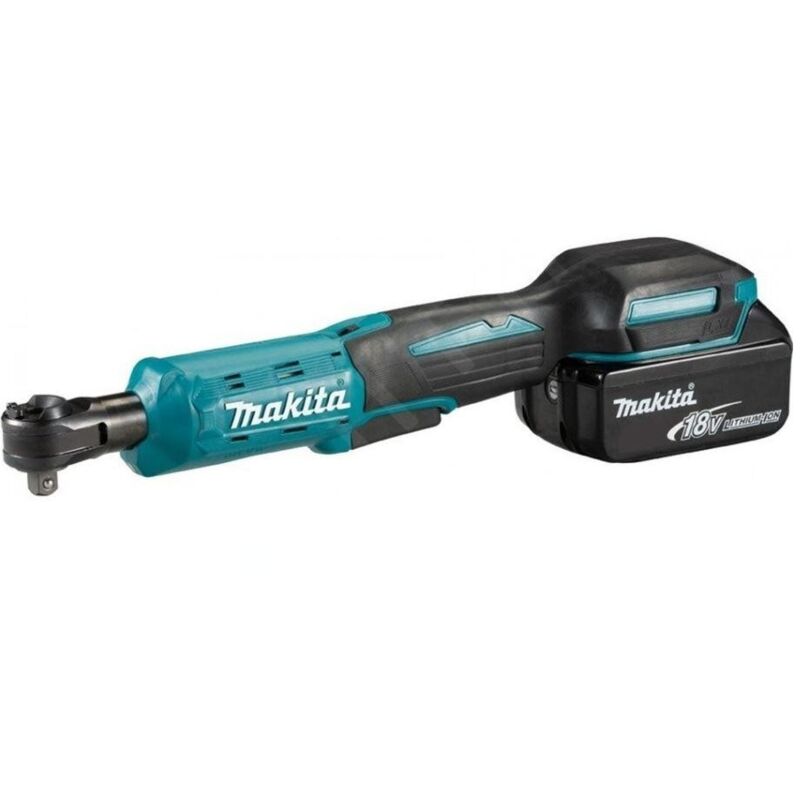 Outillage - Clé à cliquet sans fil 18V, 1 batterie 2,0 Ah, chargeur DWR180RA - Makita