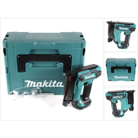 Makita – Pince-agrafeuse sans fil 18V – Longueur de tige 15-35mm – Capacité 120 pièces – Pour fixation rapide de plinthes et textiles – Makpac - DPT 353 ZJ