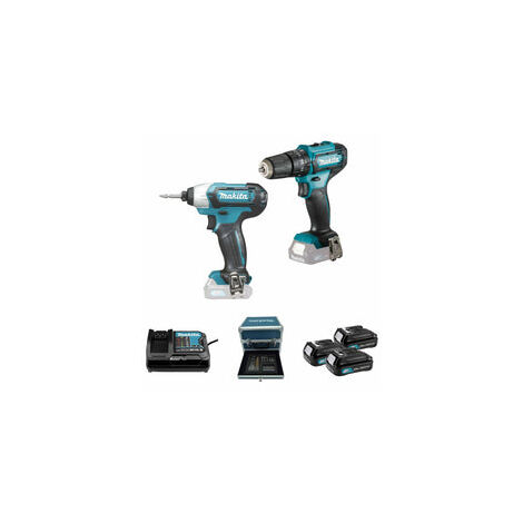 Pack Makita Clx228sax2 12v 2ah