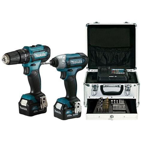 MAKITA CLX228SMX1 Combo HP333D + TD110D 12Vmax CXT (2 Akkus und Ladegerät)