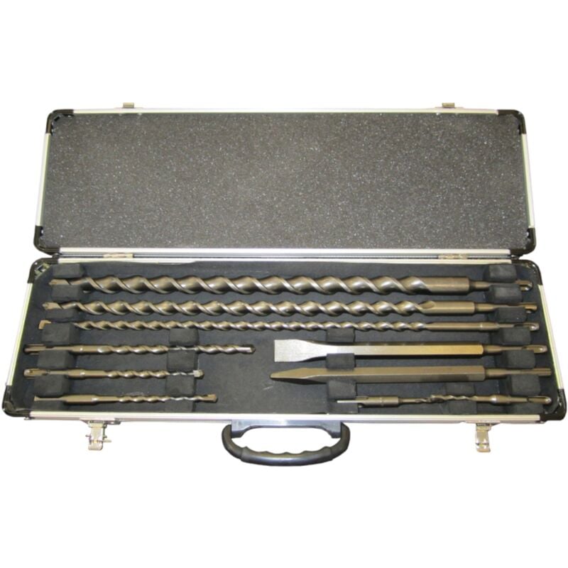 Makita - D-21191 Jeu de forets et de mèches SDS-Plus 10 pièces + coffret