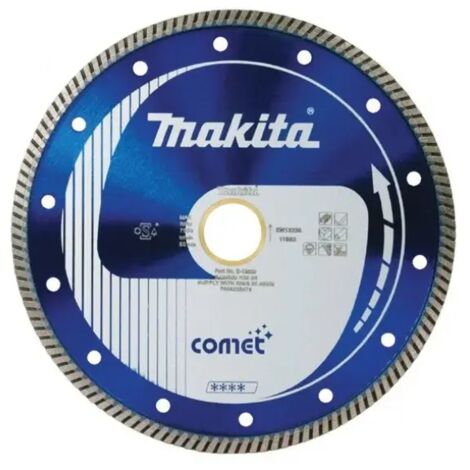 Makita Comet Turbo Disco diamantato a corona continua materiali duri - 300x25,4 mm