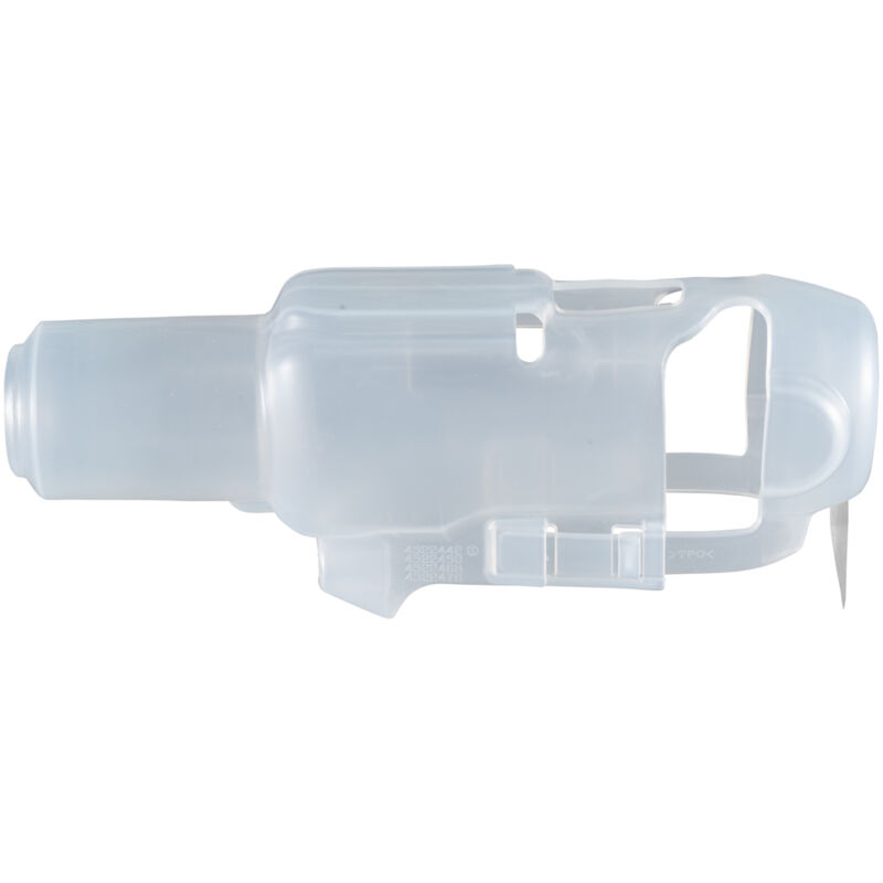 Makita copertura protettiva trasparente testa anti-colpo di scena - trasparente - gomma