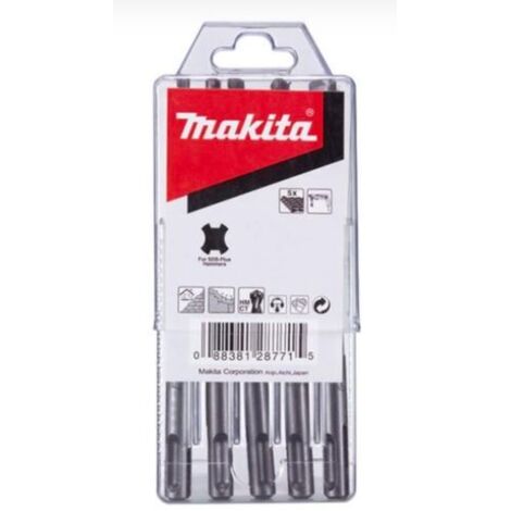MAKITA D-00795 SDS-PLUS StandMak Bohrerkoffer 5 Stück